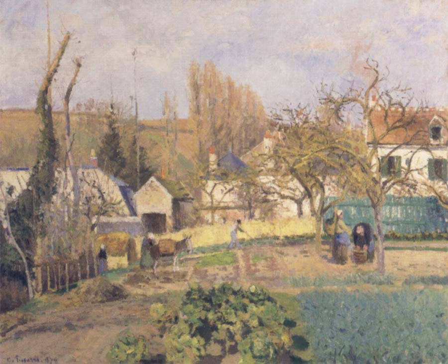 Kitchen Garden at L-Hermitage,Pontoise